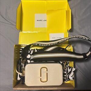 Marc Jacobs Snapshot Bag with Gold Hardware